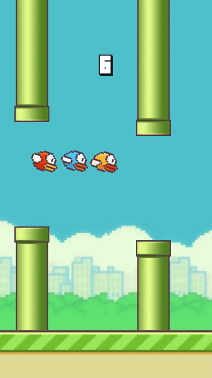Flappy Birds游戏截图