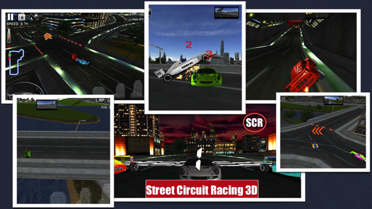 Street Circuit Racing 3D Extreme Speed Car Racers游戏截图