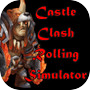 Rolling Simulator for Castle Clashicon