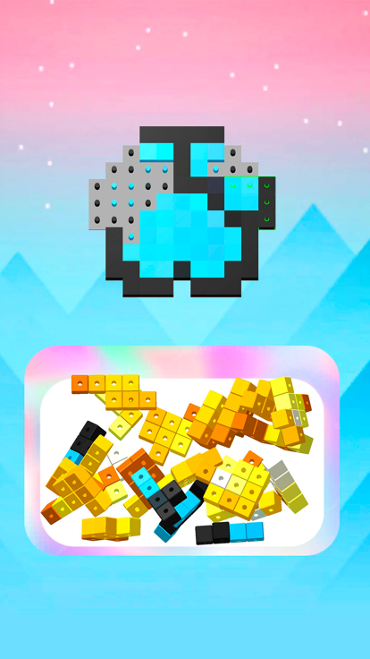 Blockin' Color : Brain Puzzle游戏截图