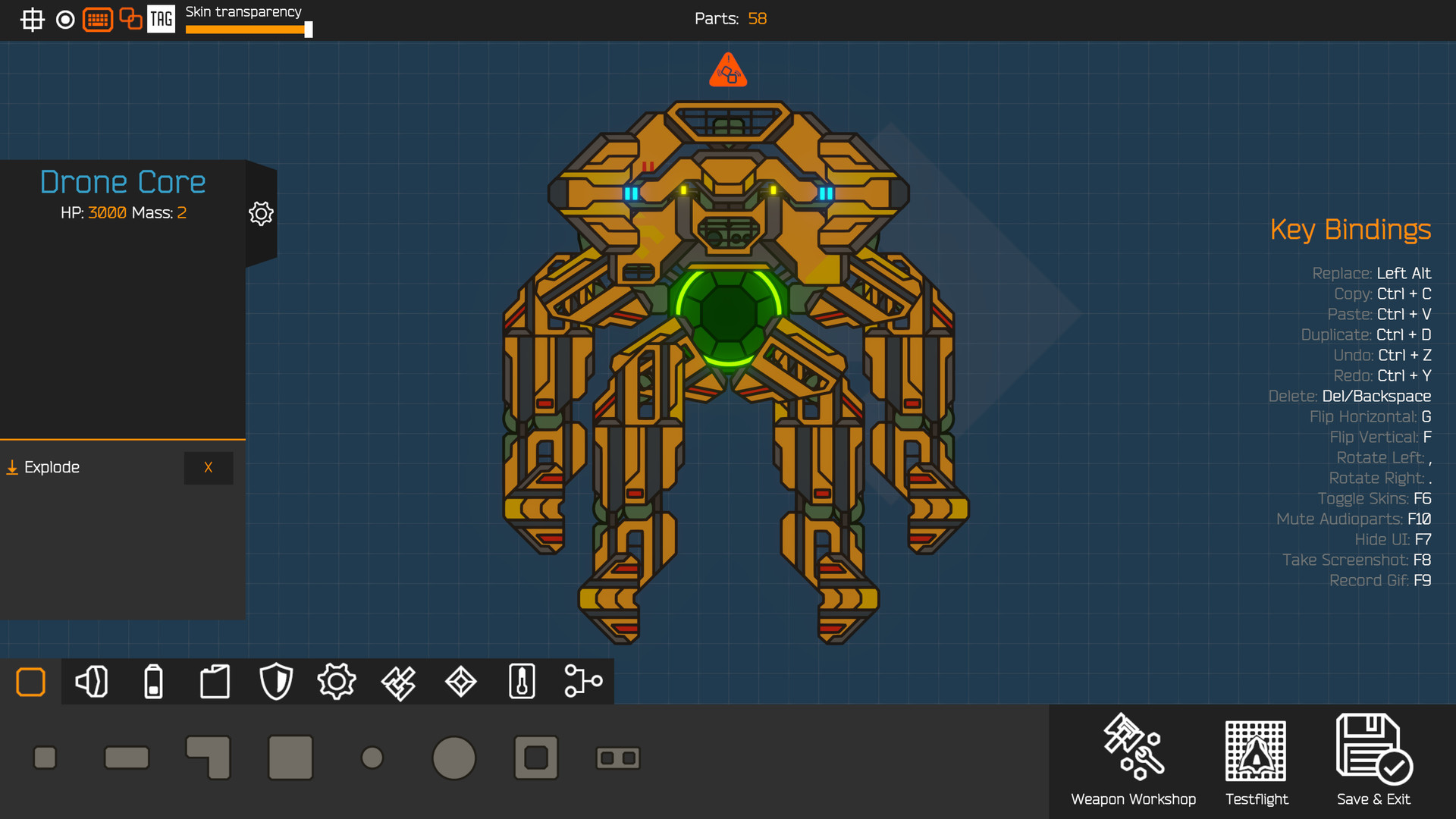 Nimbatus - Drone Creator游戏截图