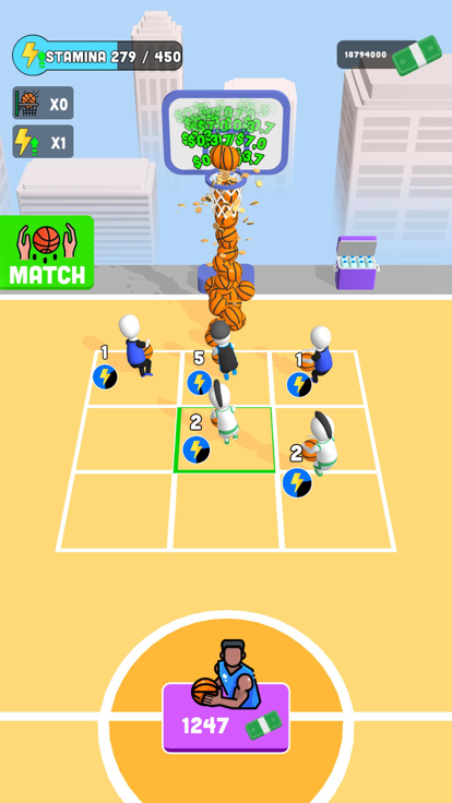 My Basketball Team游戏截图
