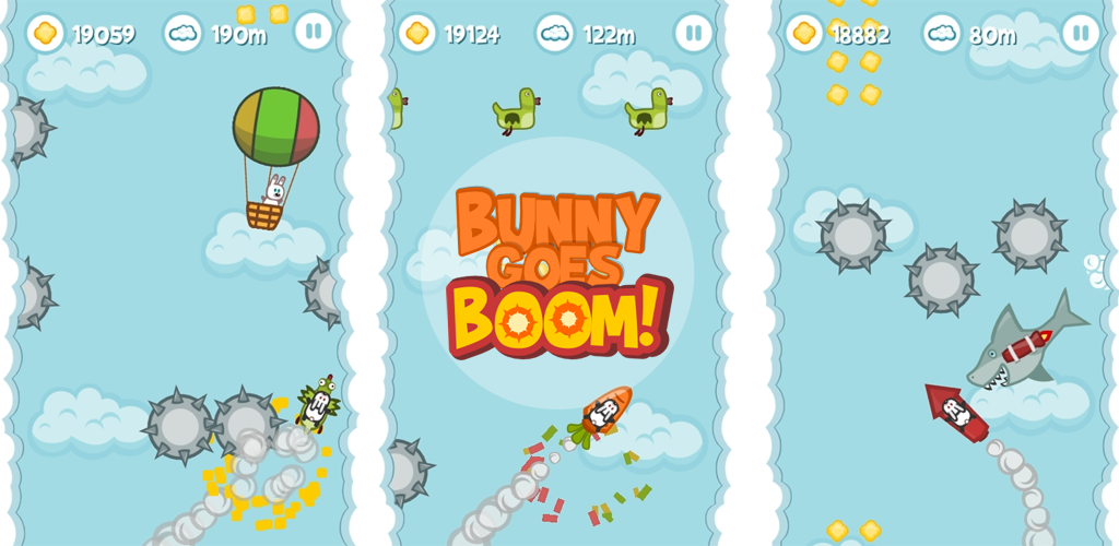 Bunny Goes Boom! - Cute Game游戏截图