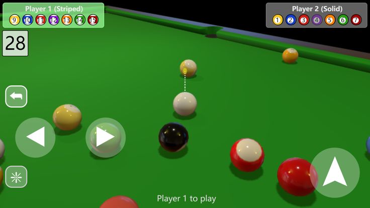 3D Billiards 8-ball游戏截图