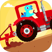 Dinosaur Farm Free - Tractor