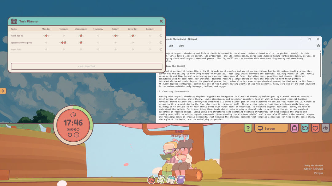 On-Together | 随时在一起: 云自习游戏截图
