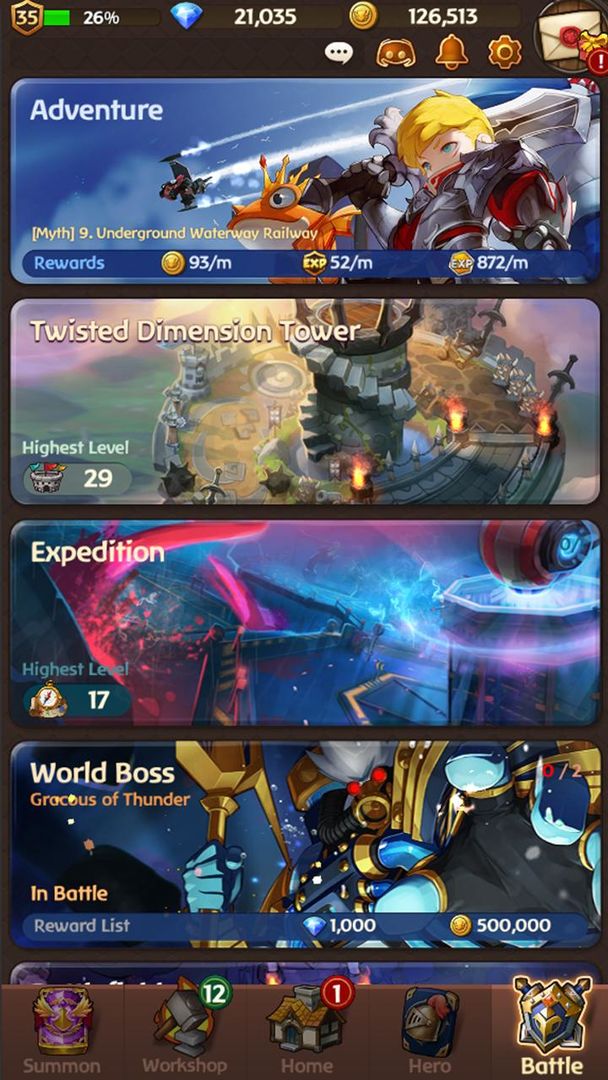 Screenshot of Hello Hero: Epic Battle