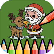 Santa Coloring Book