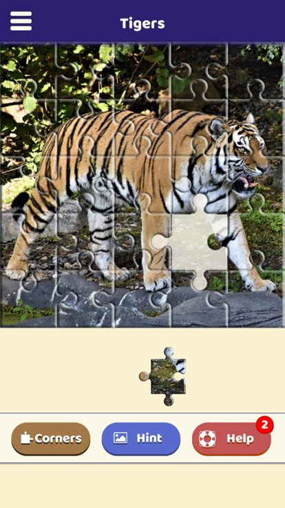 Tiger Love Puzzle游戏截图