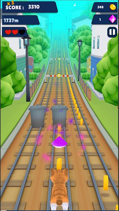 Cat Run 3D游戏截图