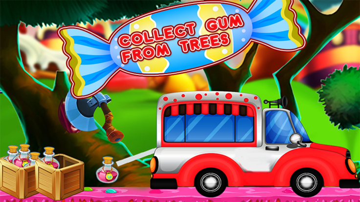 甜蜜糖果泡泡糖廠游戏截图