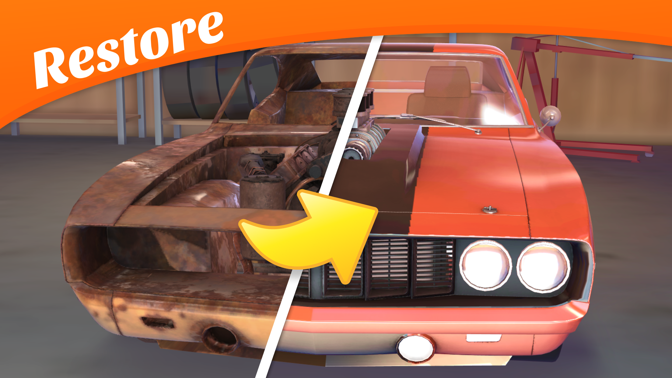 Car Restore - Car Mechanic游戏截图