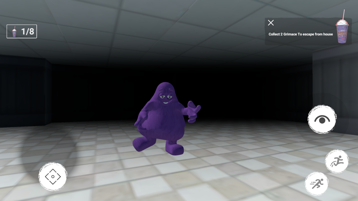 Grimace Shake Horror HideNSeek游戏截图