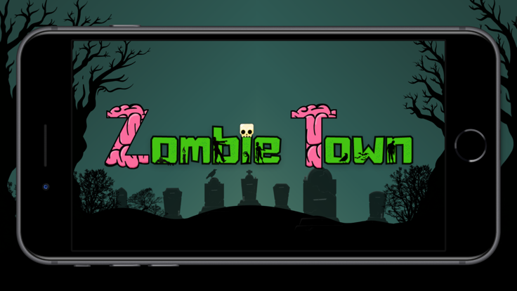 Zombie Town: 2D physics游戏截图