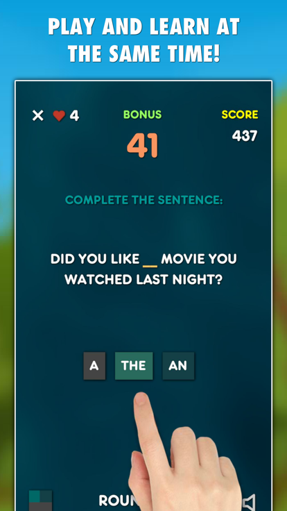 Articles - Grammar Test PRO游戏截图