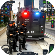Us Police Car Simulator Gamesicon