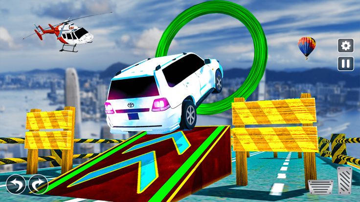PradoRamp: SUV Car Crash Jump游戏截图