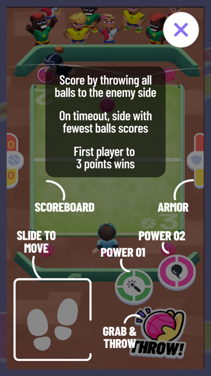 Wild Dodgeball游戏截图