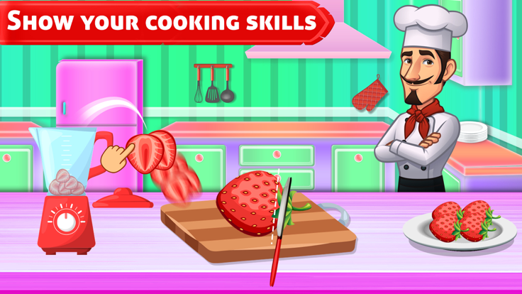 草莓蛋糕制作师游戏截图