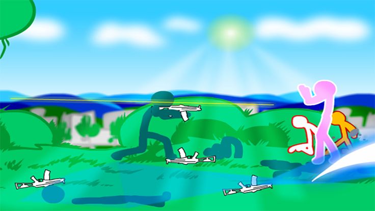 火柴人入侵:格斗防御篇游戏截图