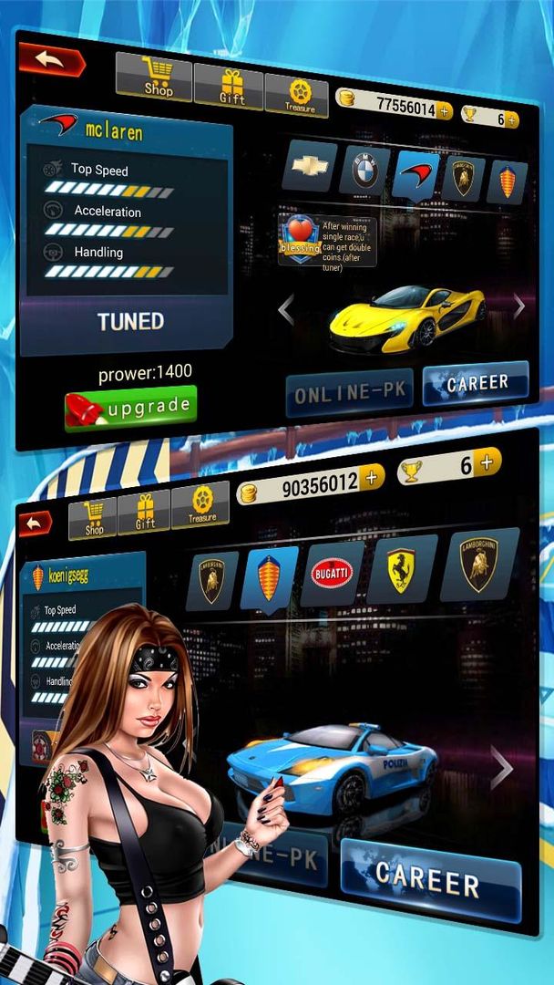 Screenshot of Real Furious Racing 3D 2