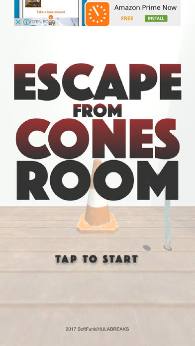 Escape from Cones Room游戏截图