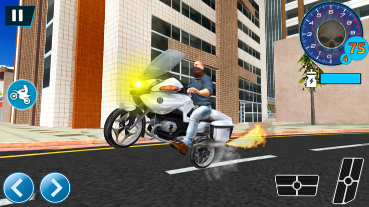 自行车特技摩托车游戏游戏截图