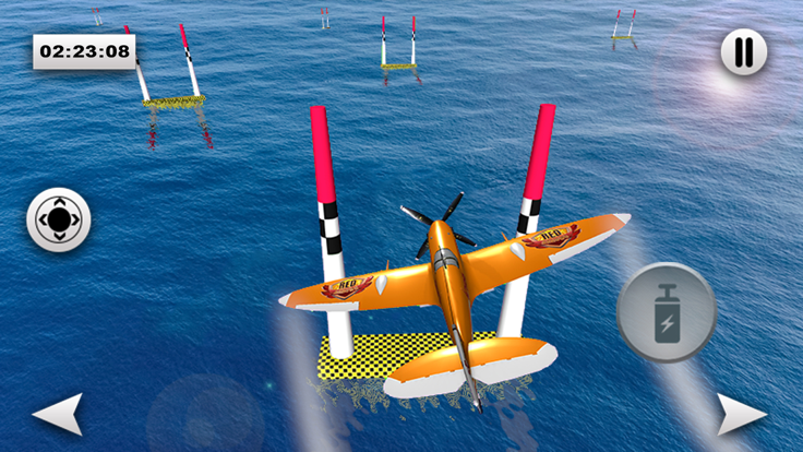 飞行喷气机特技游戏截图