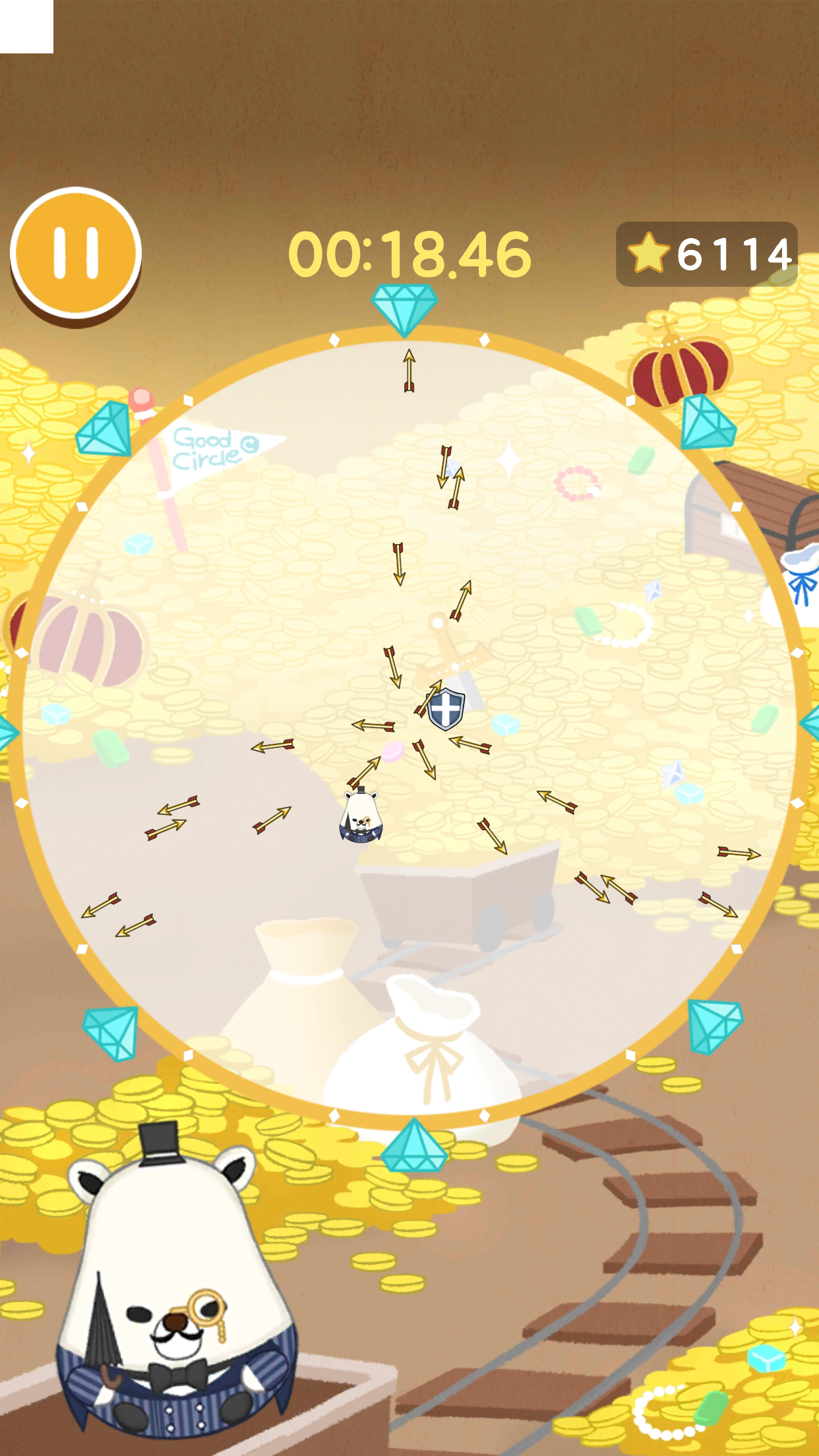 闪躲小箭人游戏截图