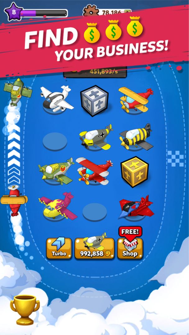 Merge AirPlane: Plane Merger游戏截图