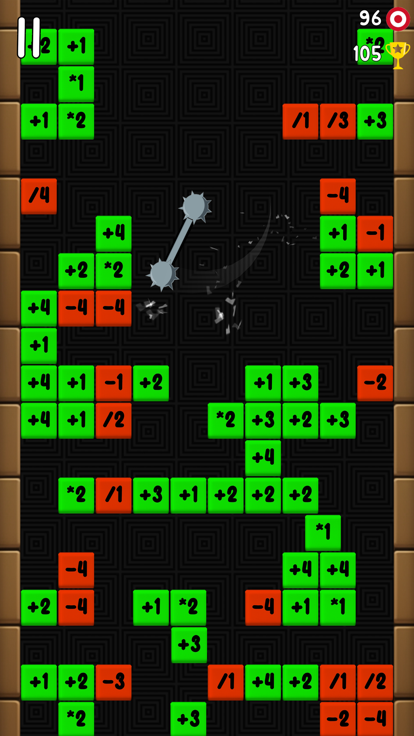 破坏球 - 掉落并击中游戏截图