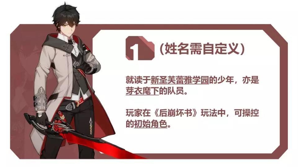 角色&技能成长：崩3首位男角色登场，天赋树带来无限可能