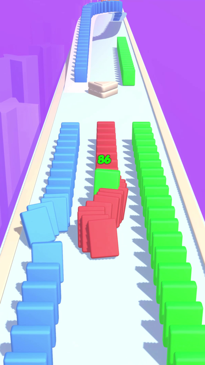 Domino Run 3D游戏截图