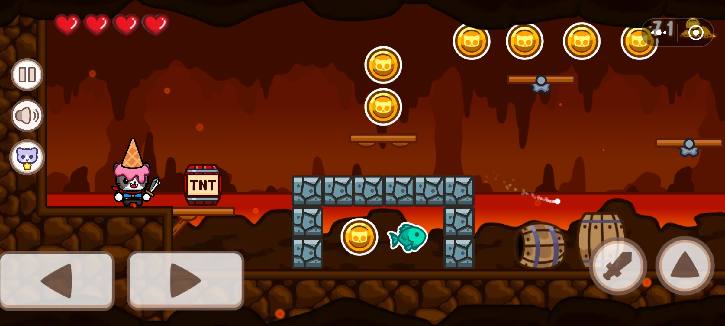 猫咪海盗游戏截图