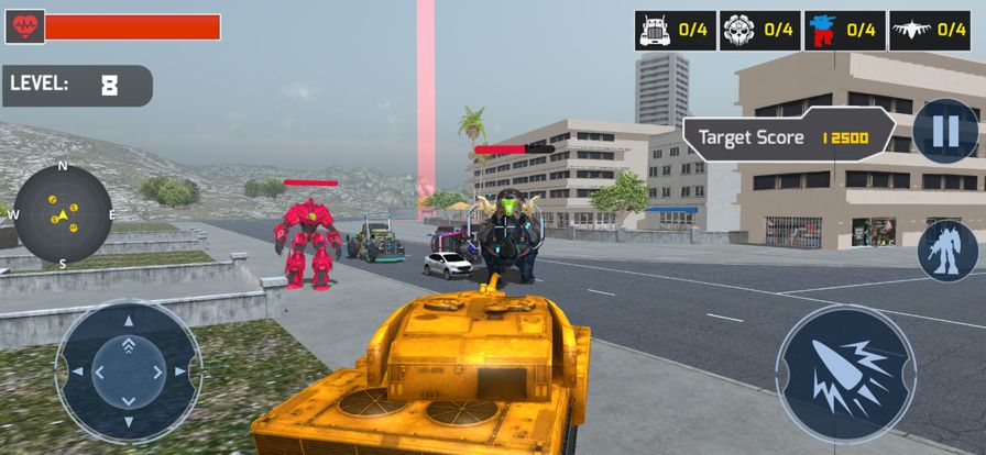 Robots War: Multiplayer Battle游戏截图