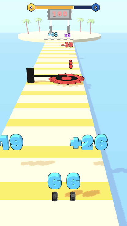 Math Race 3D: Runner Game游戏截图