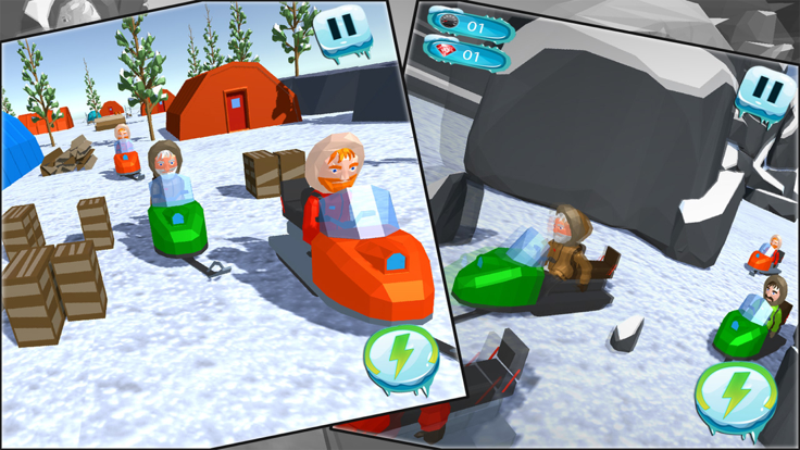 Real Snow Moto Racing : Xtreme游戏截图