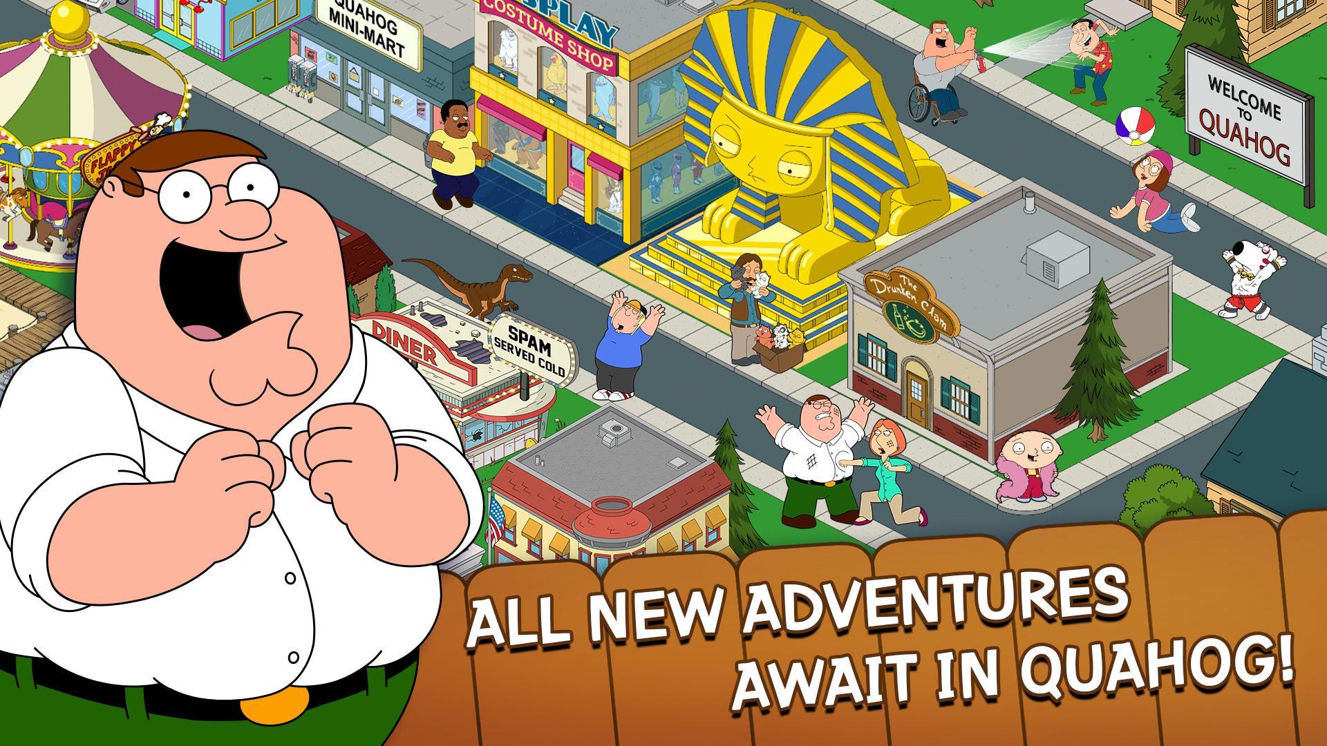 Screenshot of Family Guy The Quest for Stuff