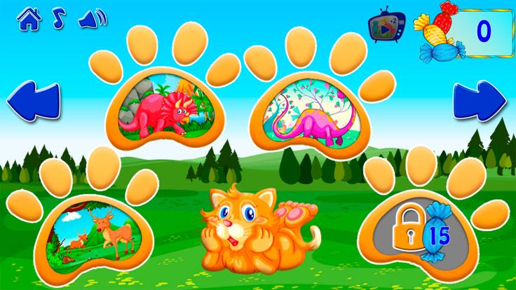 有趣的初级拼图游戏截图