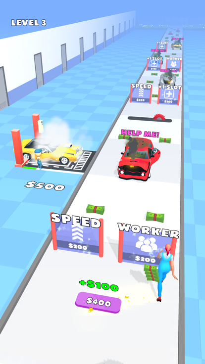 Car Factory Run游戏截图