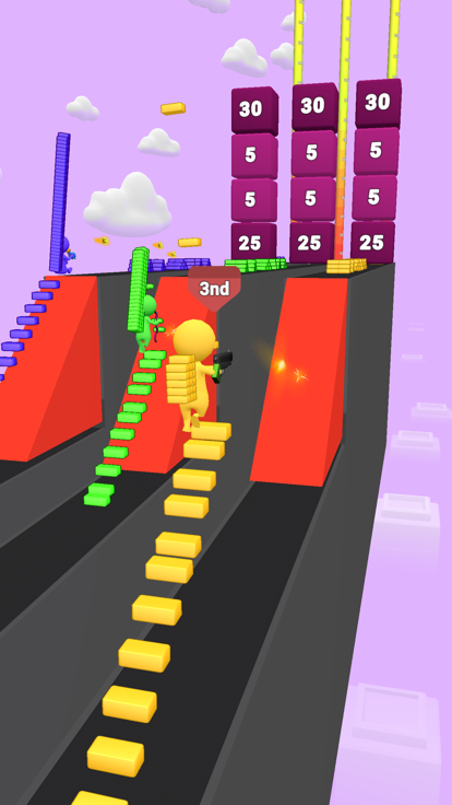 Stair Shooter游戏截图