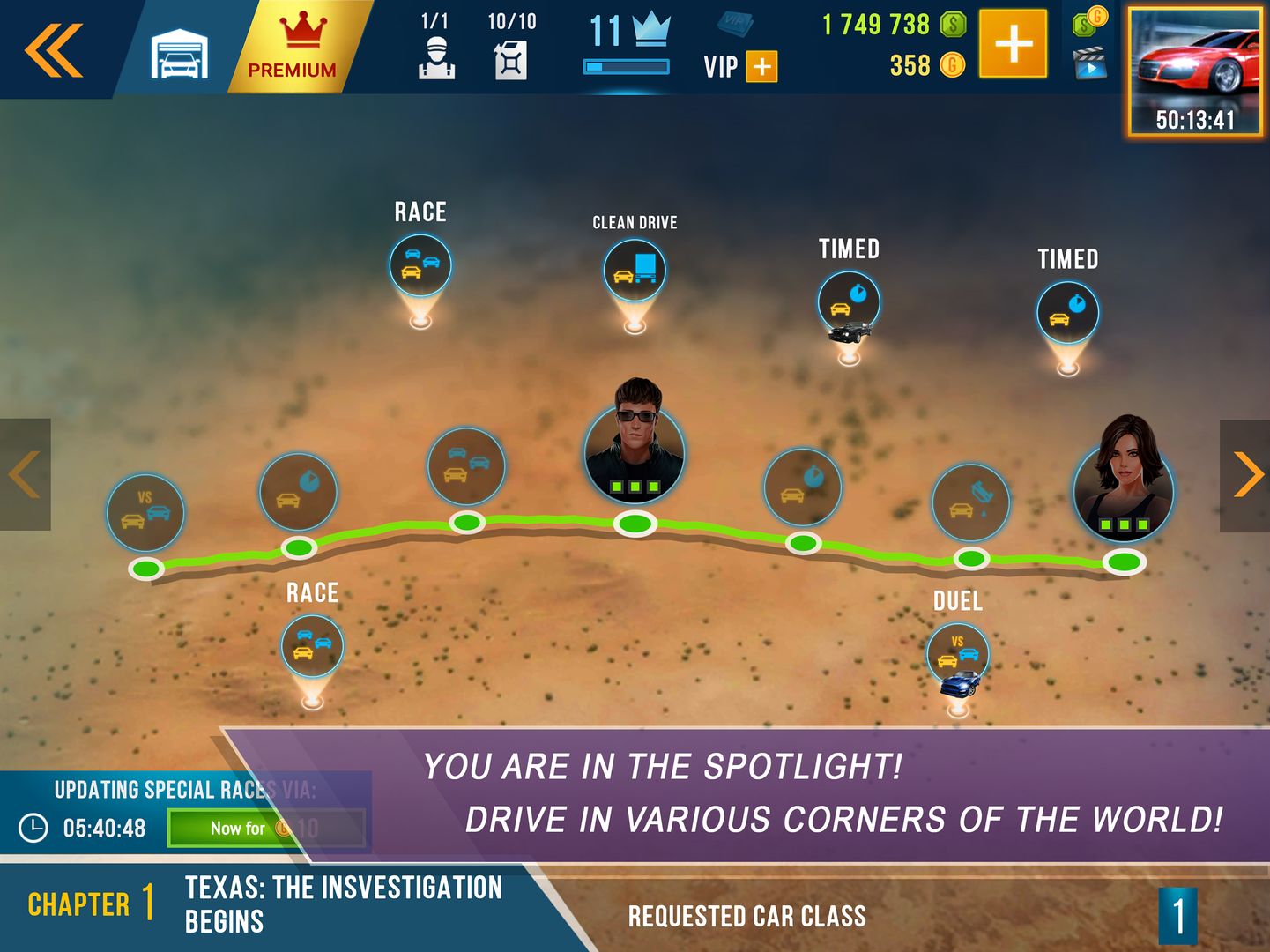 Screenshot of CarX Highway Racing