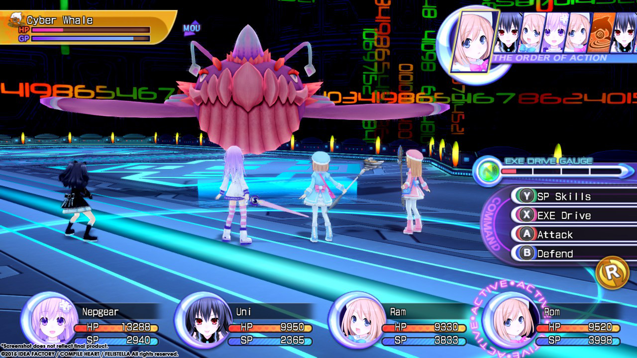 Hyperdimension Neptunia Re;Birth2: Sisters Generation游戏截图