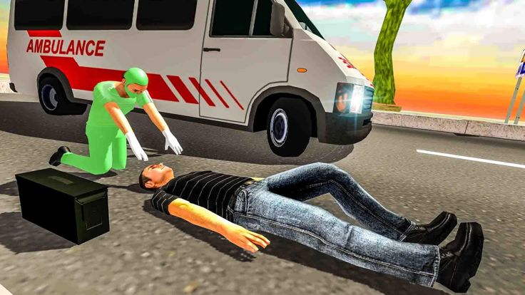 市 救护车 狂躁游戏截图