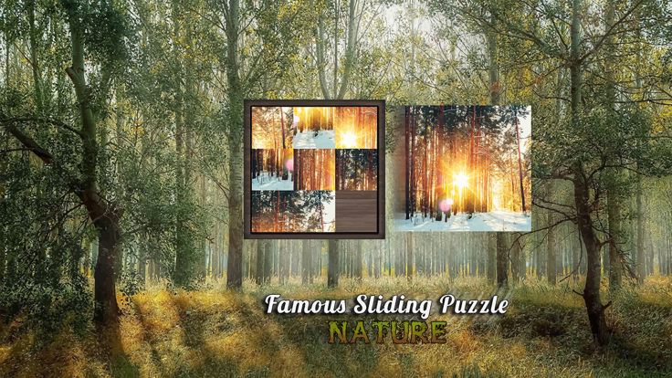 Famous Sliding Puzzle: Nature游戏截图