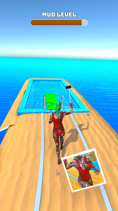 Mud Girl Runner游戏截图