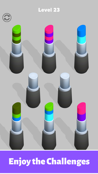 Lipstick Sort游戏截图