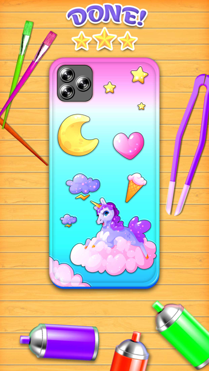 笔记本手机壳设计游戏截图