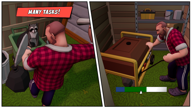 Angry Dad: Arcade Simulator游戏截图