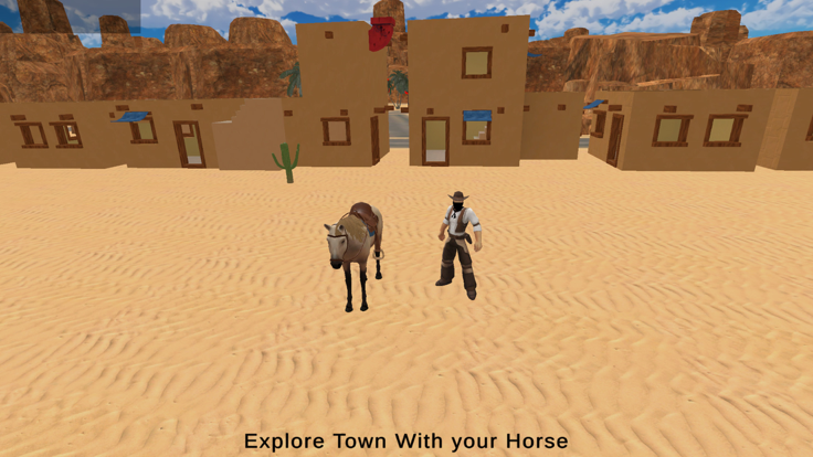 Outlaw Cowboy Wildland Life 3D游戏截图